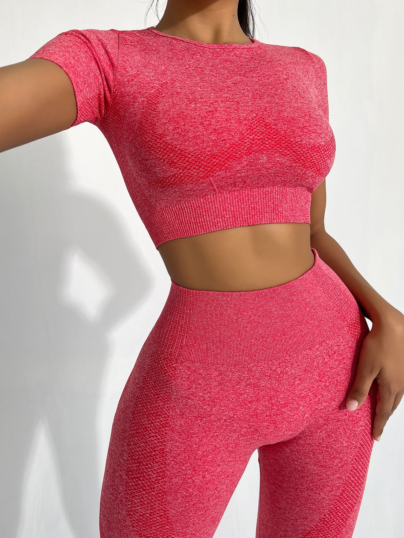 Elevate Your Workout: SHEIN Sport Studio Tummy Control Sports Set