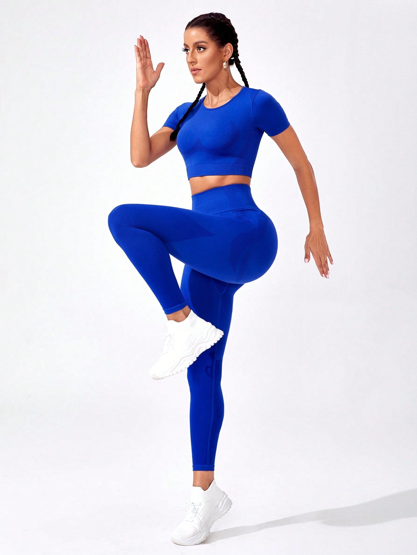 Elevate Your Workout: SHEIN Sport Studio Tummy Control Sports Set