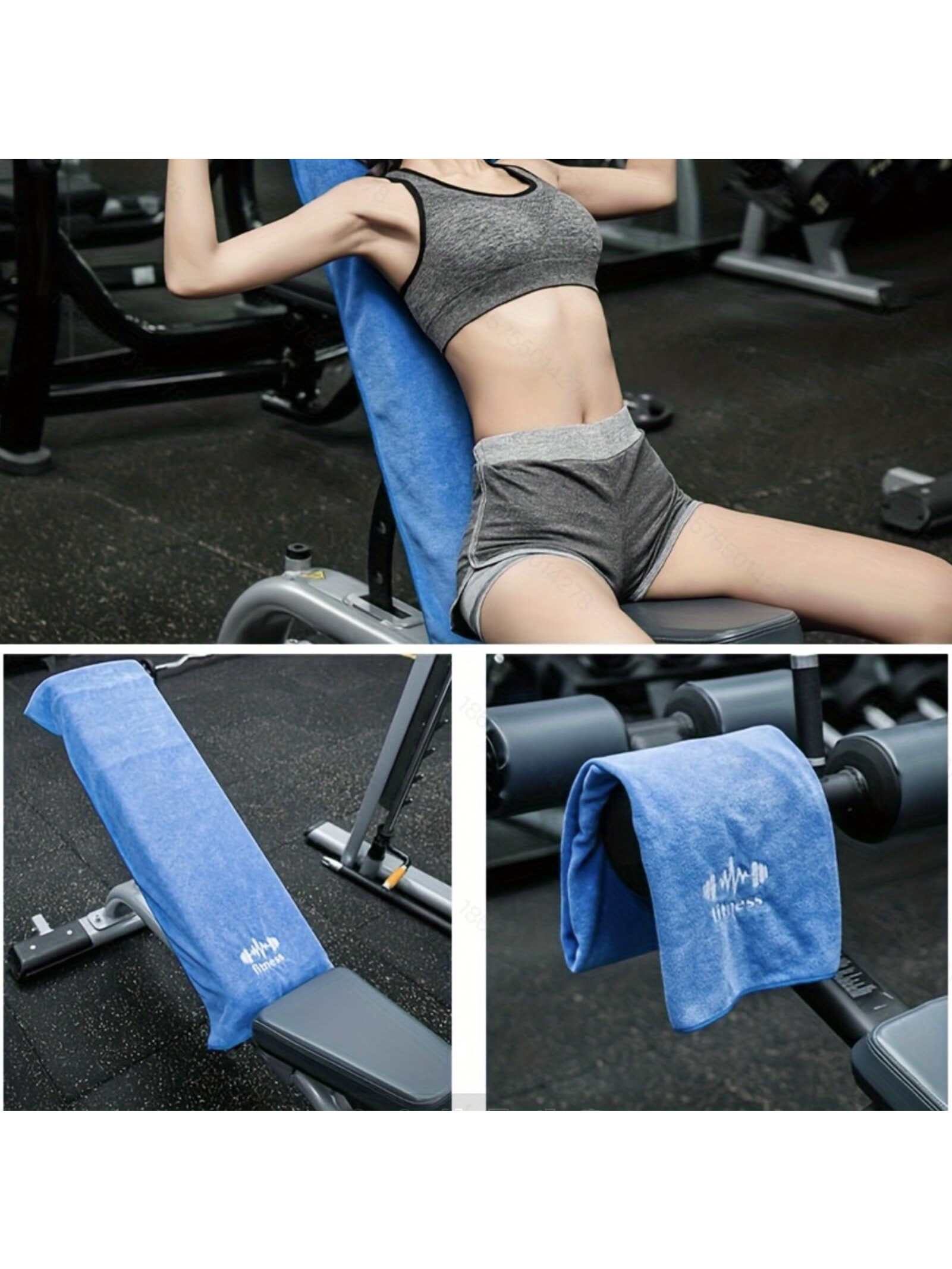 1pc 43in Lightweight Sports Towel, Portable Soft