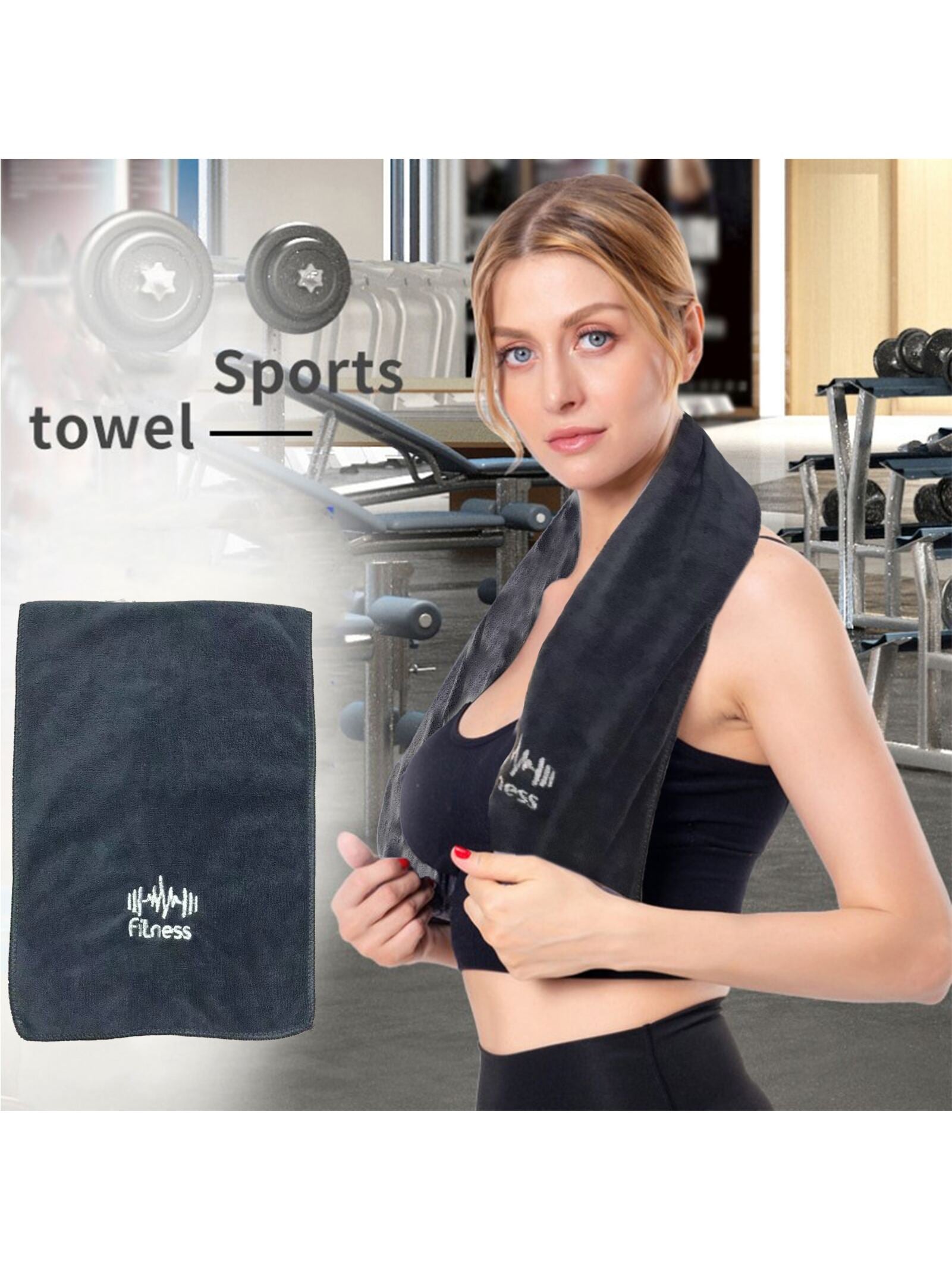 1pc 43in Lightweight Sports Towel, Portable Soft