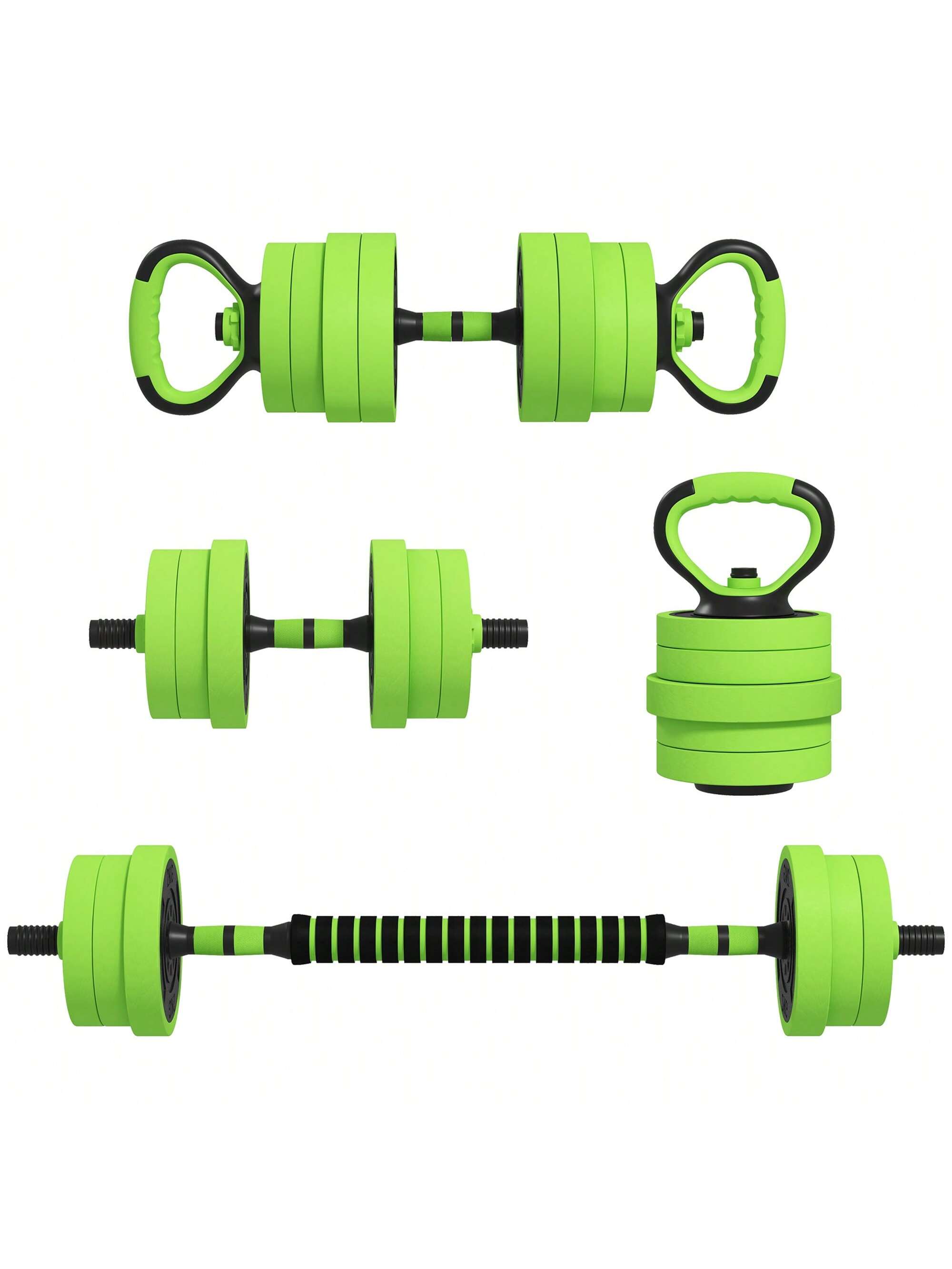 SPORTNOW 4-in-1 Adjustable Weight Dumbbells Set: Versatile Home Gym Solution for Strength Training