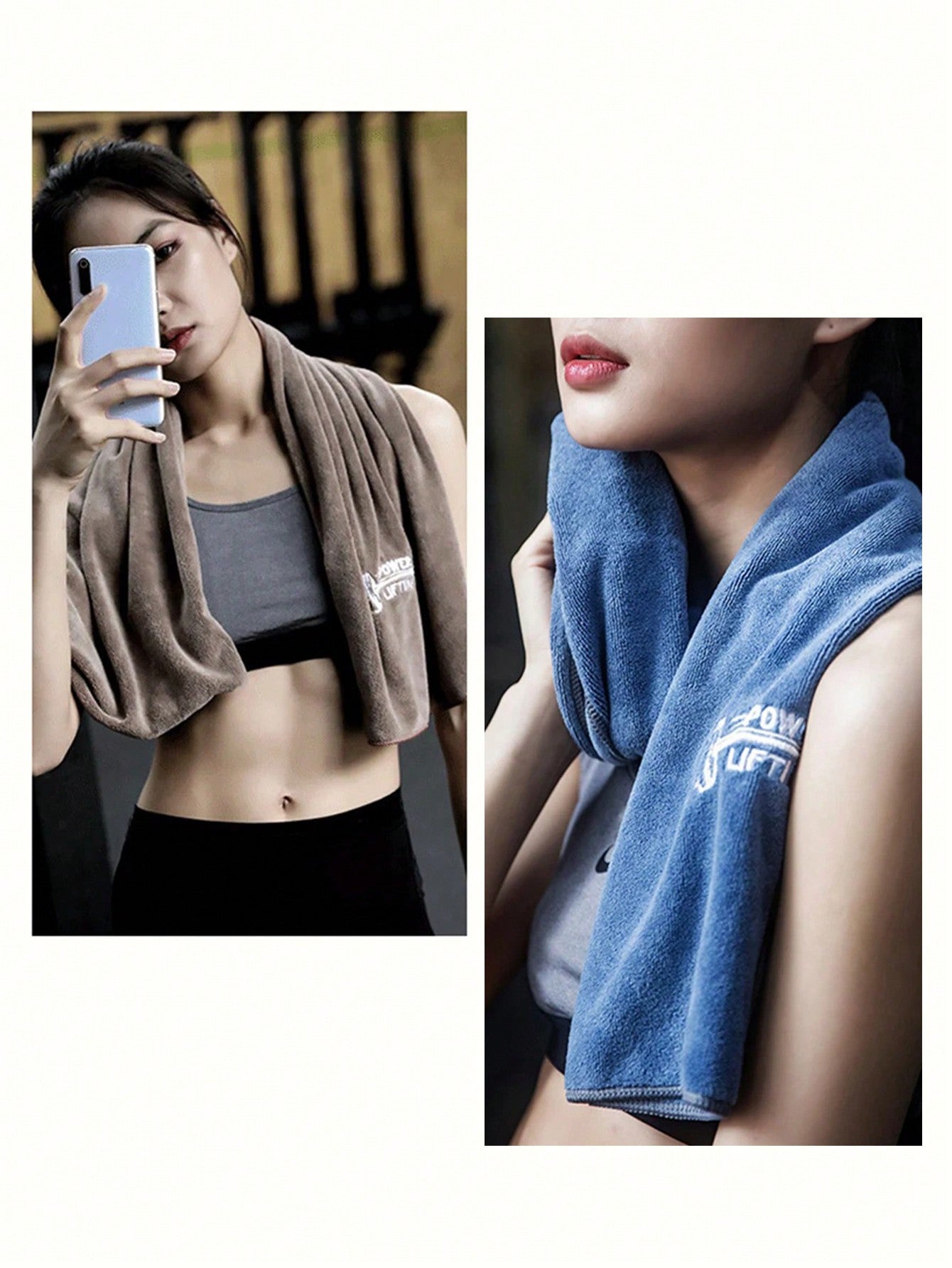 1pc Gym Sports Towel For Men And Women, Quick-Drying Fitness Towel For Tennis Yoga Cycling Swimming