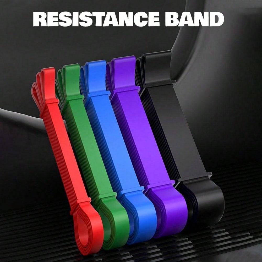 1pc Resistance Band, Pull Up Assist Band - Fitness Band, Yoga Pull-Up Band For Chest Muscle Pull-Up Exercise Band, Long Resistance Band Set For Men And Women Exercise, Fitness, Training, Physical Therapy