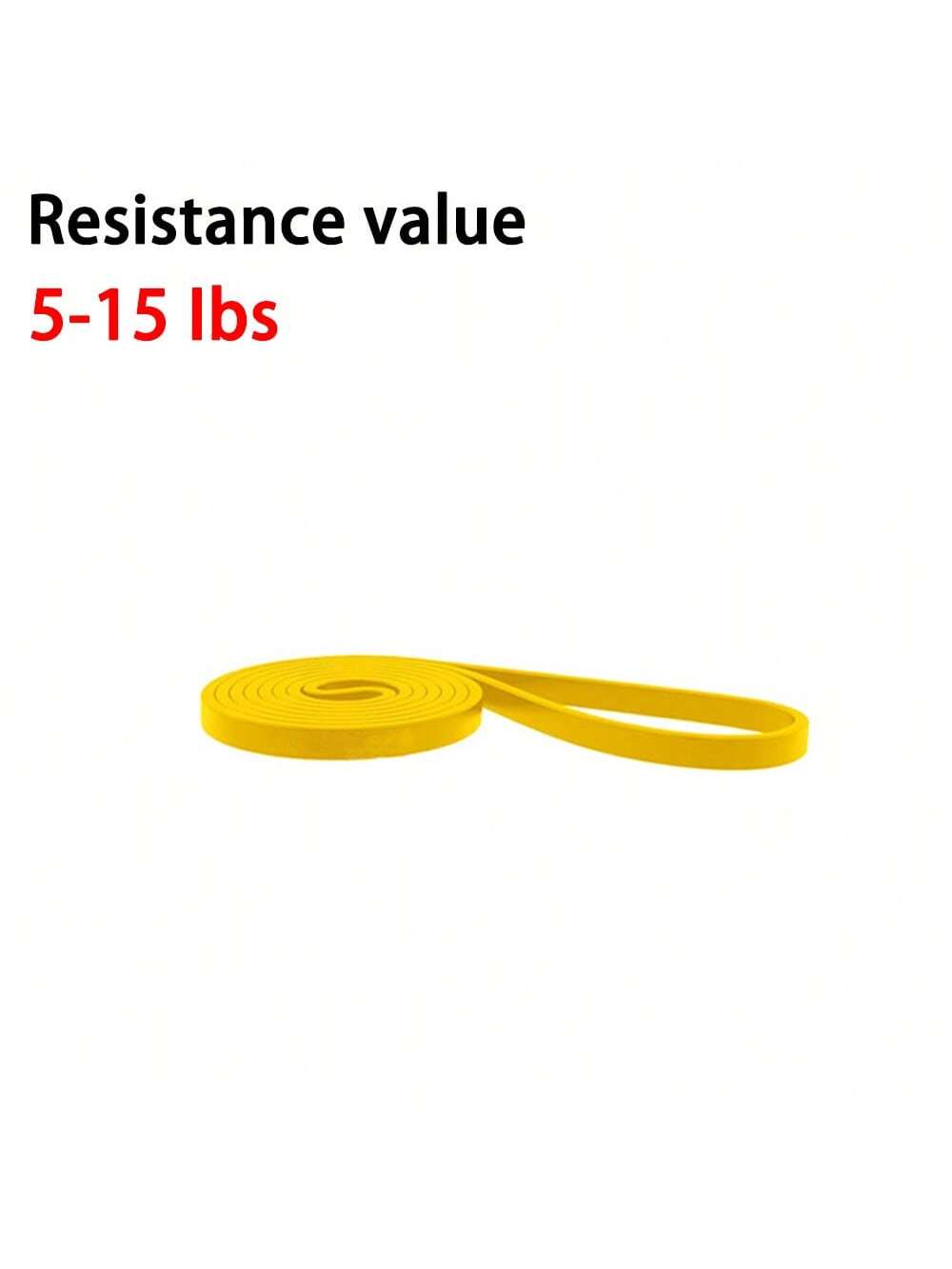 1pc Resistance Band, Pull Up Assist Band - Fitness Band, Yoga Pull-Up Band For Chest Muscle Pull-Up Exercise Band, Long Resistance Band Set For Men And Women Exercise, Fitness, Training, Physical Therapy