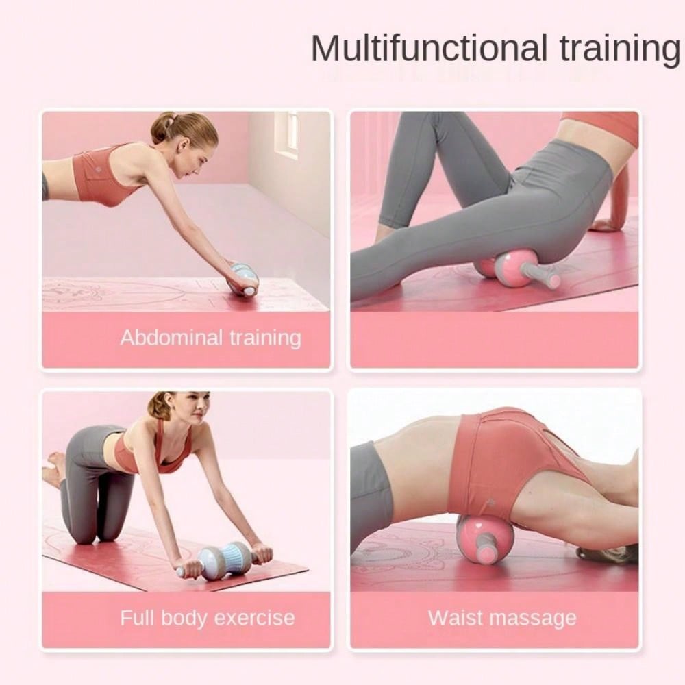 All-in-One Abdominal Exercise Machine: Multifunctional Support Roller Wheel for Home Workouts