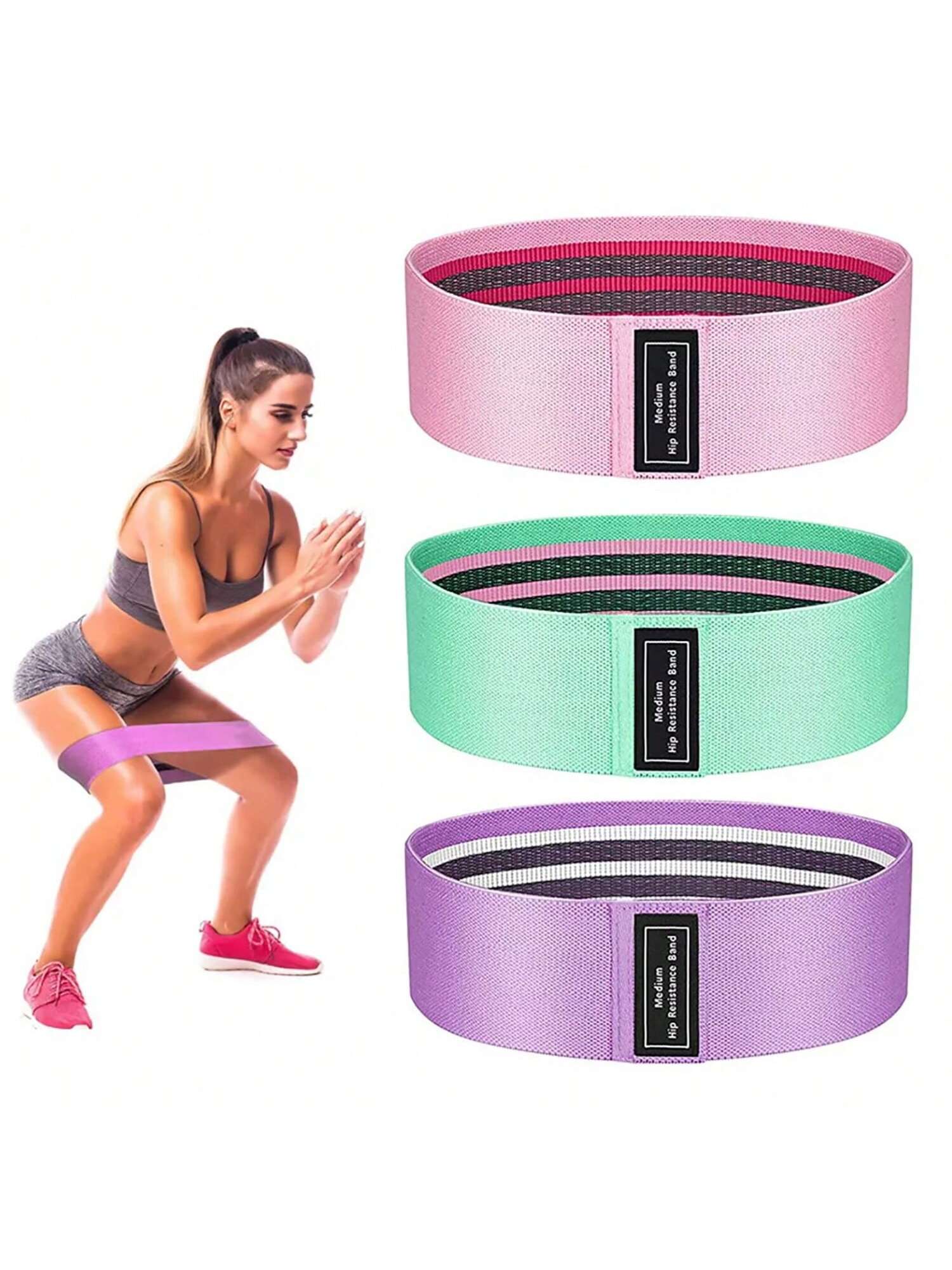 Ultimate Resistance Bands Set for Versatile Workout – Perfect for Booty, Legs, and Pilates!