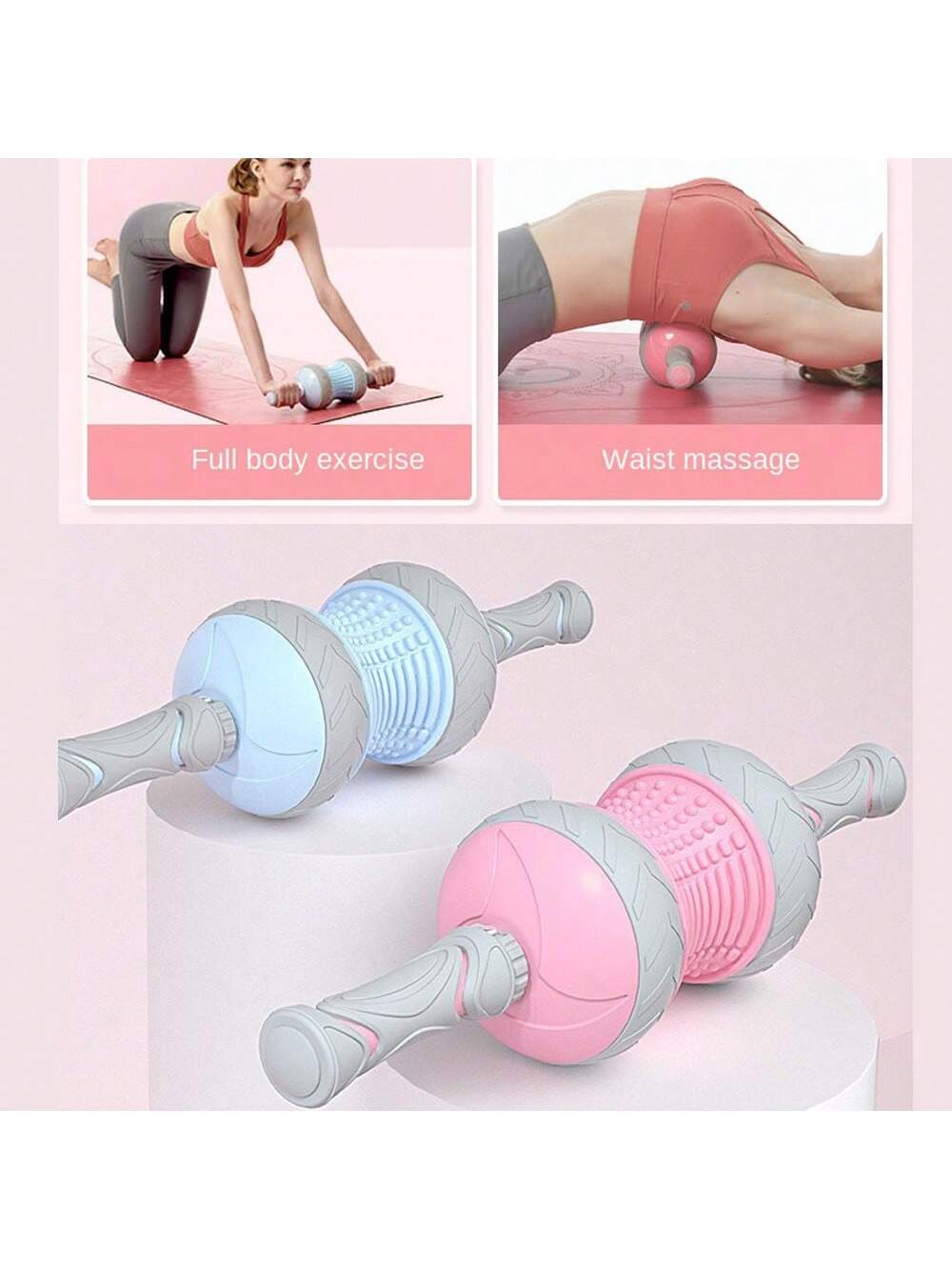 All-in-One Abdominal Exercise Machine: Multifunctional Support Roller Wheel for Home Workouts